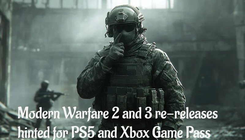 Modern Warfare 2 and 3 re-releases hinted for PS5 and Xbox Game Pass