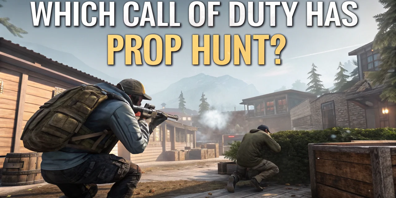 Which Call of Duty Has Prop Hunt? Full List of Games, Features, and Tips