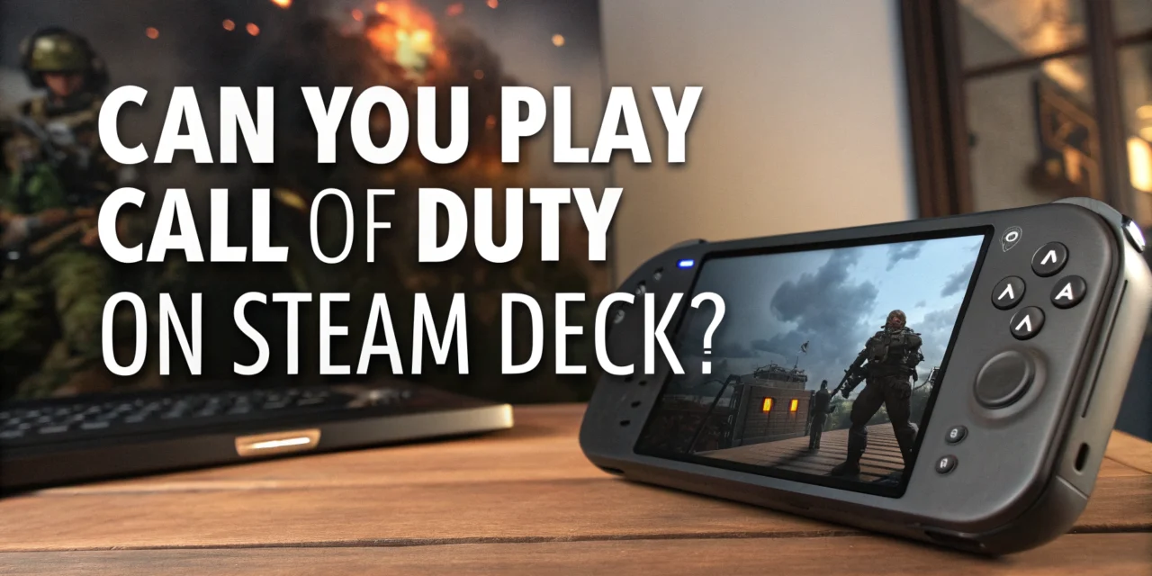 Can You Play Call of Duty on Steam Deck? Full Guide to Cloud Gaming and Windows Installation