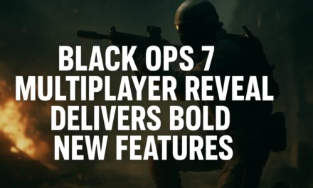 Black Ops 7 Multiplayer Reveal Delivers Bold New Features