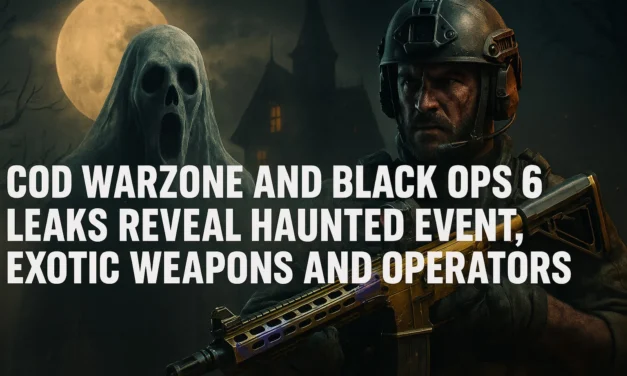 COD Warzone and Black Ops 6 leaks reveal haunted event, exotic weapons and operators