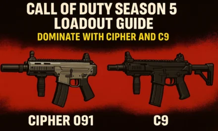 Call of Duty Season 5 loadout guide dominate with Cipher and C9