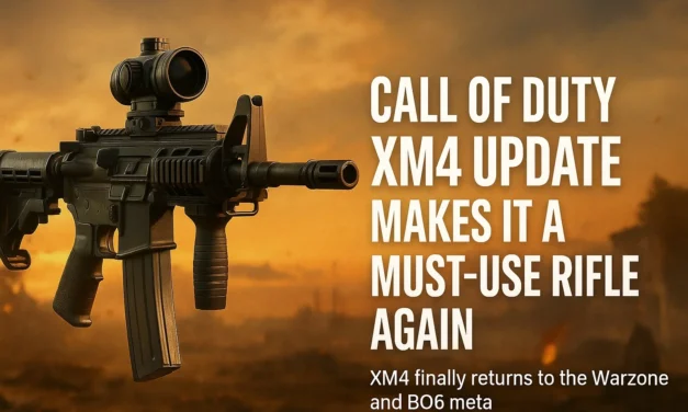 Call of Duty XM4 update makes it a must-use rifle again