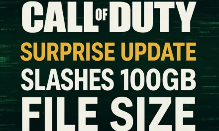 Call of Duty surprise update slashes 100GB file size