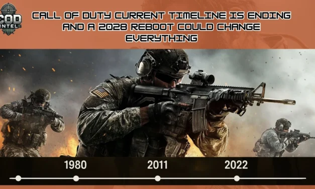 Call of duty current timeline is ending and a 2028 reboot could change everything