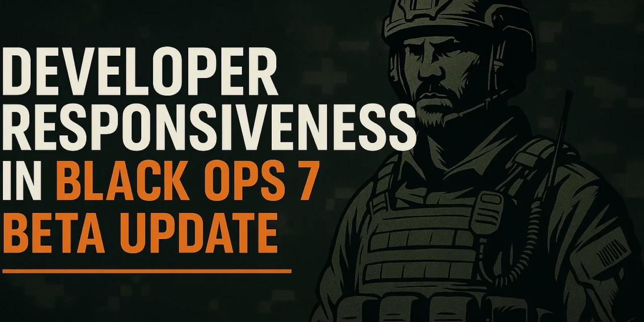 Black Ops 7 Beta Update – How Devs’ Fast Feedback Turnaround Is Transforming Gameplay Black Ops 7 Beta Update – How Devs’ Fast Feedback Turnaround Is Transforming Gameplay