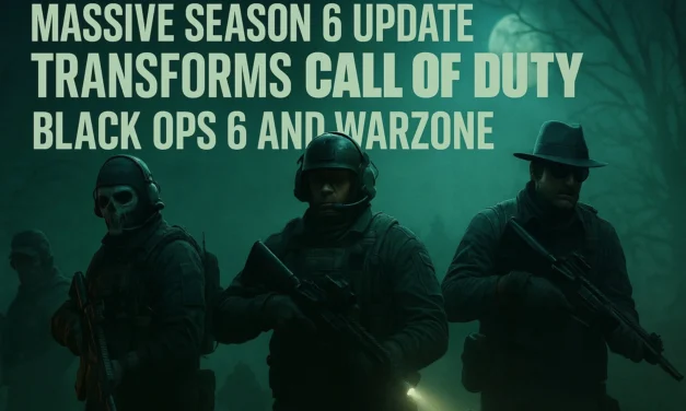 Massive Season 6 Update Transforms Call of Duty – Black Ops 6 and Warzone