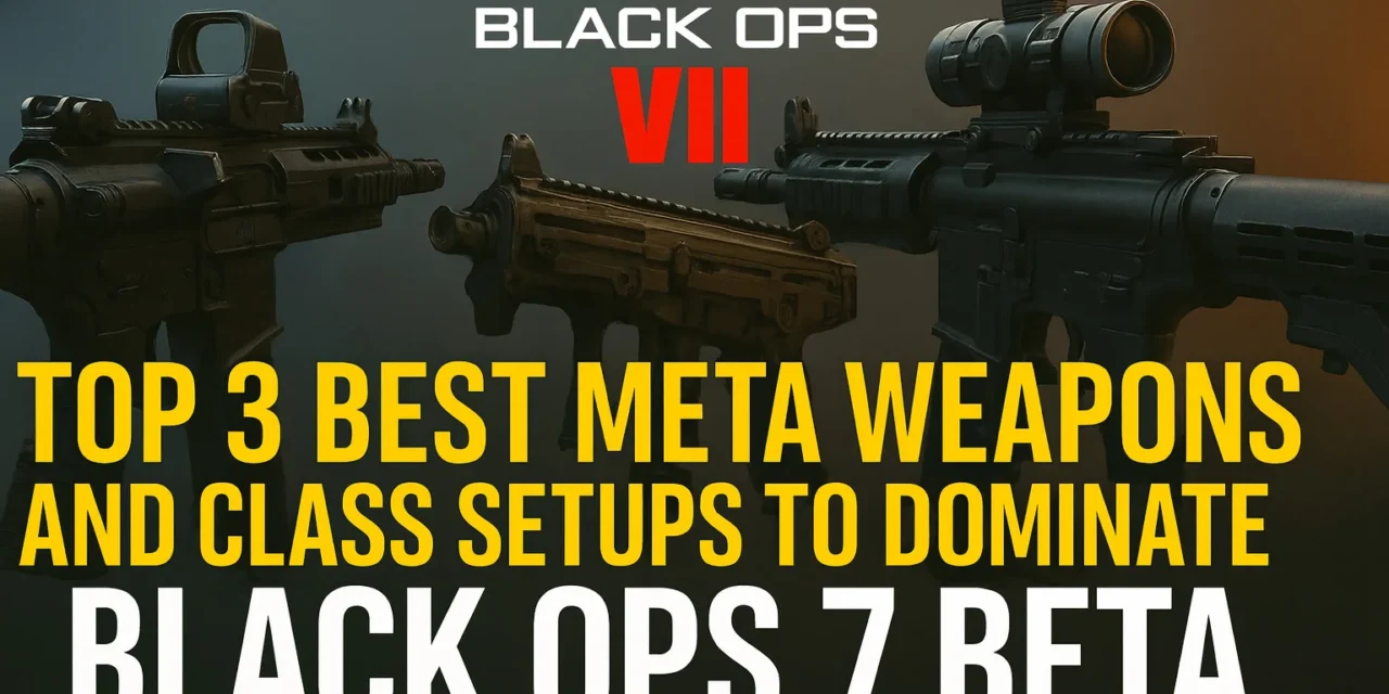 Top 3 Best Meta Weapons and Class Setups to Dominate Black Ops 7 Beta